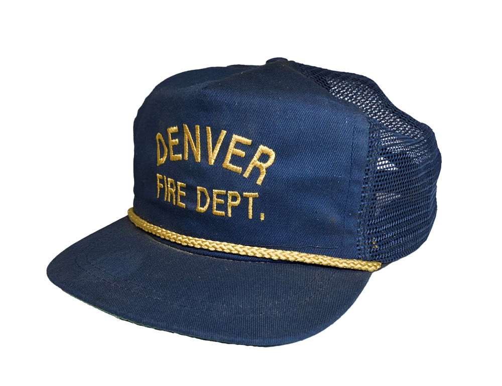 Blue cap denver fire dept