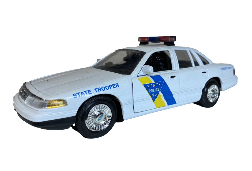 Toy police car